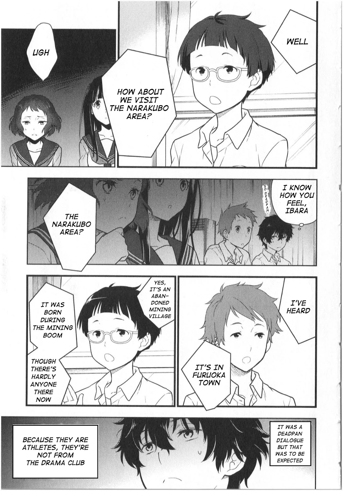 Hyouka Chapter 12 page 9 - Chapter 12: To The Preview! Pt. 2