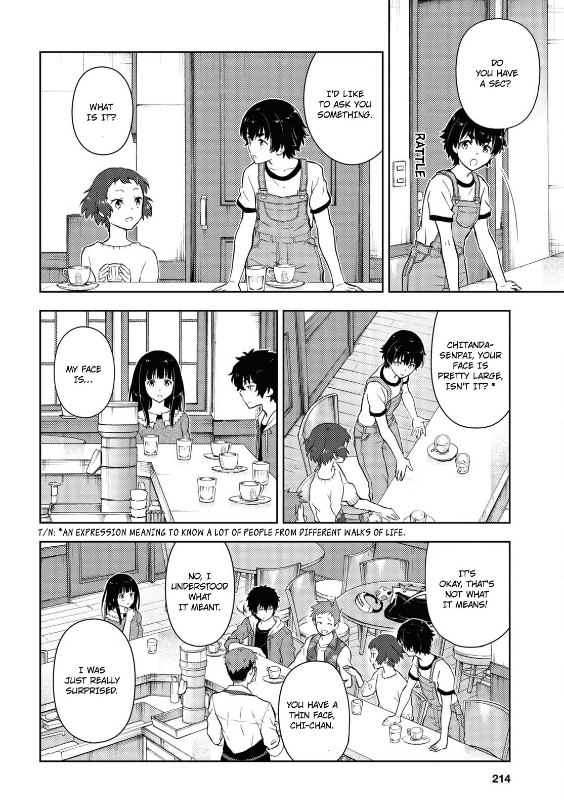 Hyouka Chapter 120 page 6 - Chapter 120: A Very Wonderful Shop ⑦