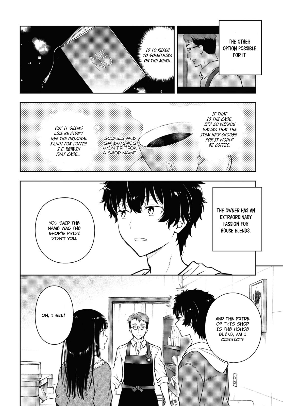 Hyouka Chapter 121 page 4 - Chapter 121: A Very Wonderful Shop ⑧
