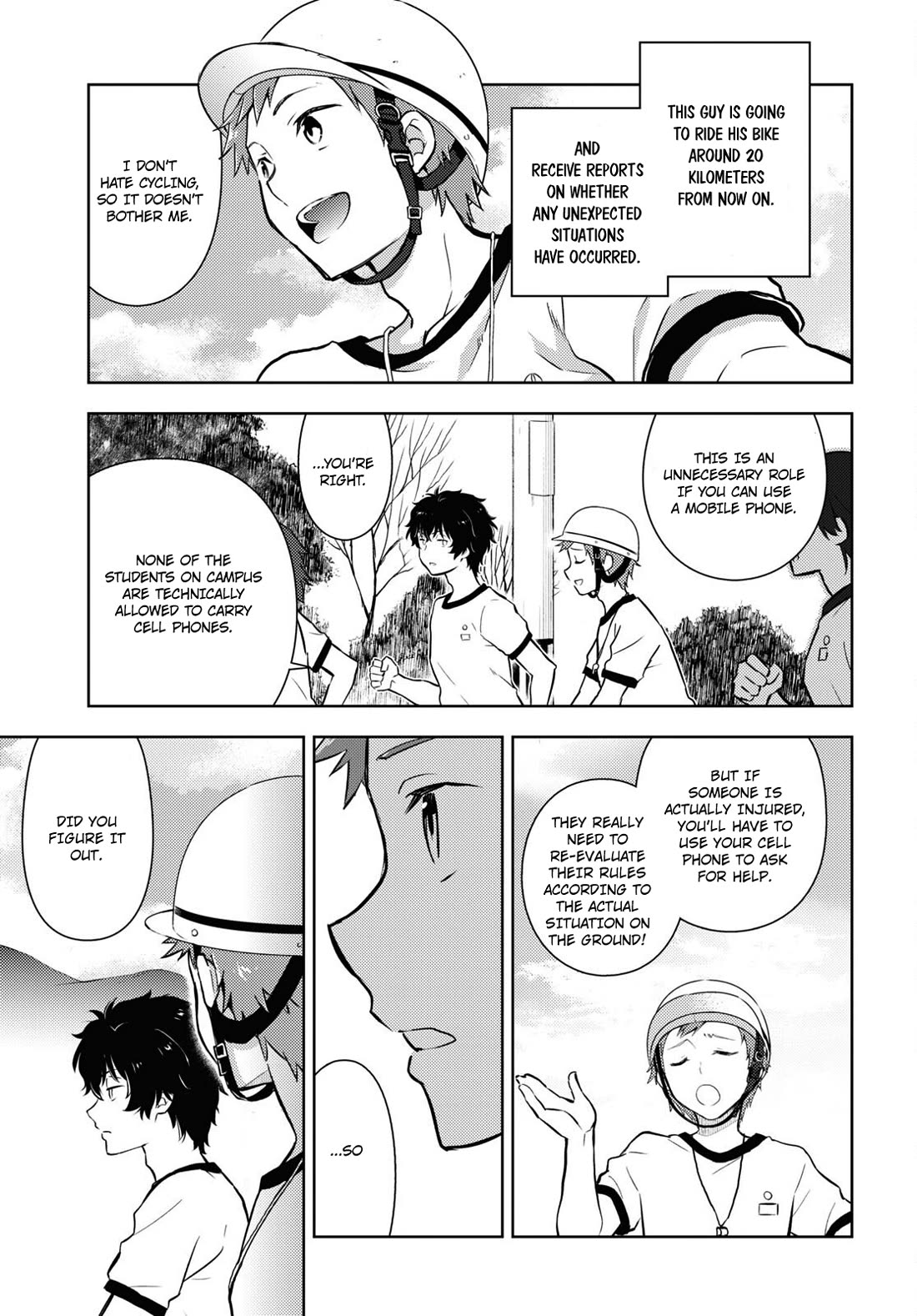 Hyouka Chapter 123 page 13 - Chapter 123: Too Long When Simply Running ①