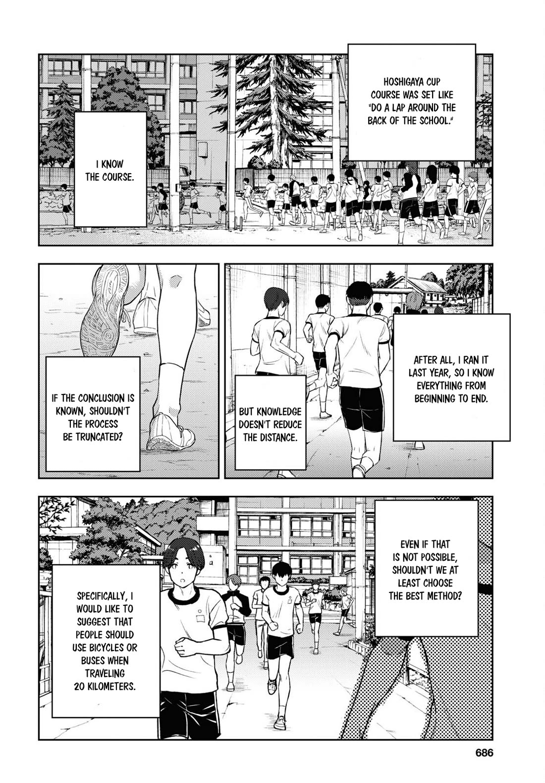 Hyouka Chapter 123 page 8 - Chapter 123: Too Long When Simply Running ①