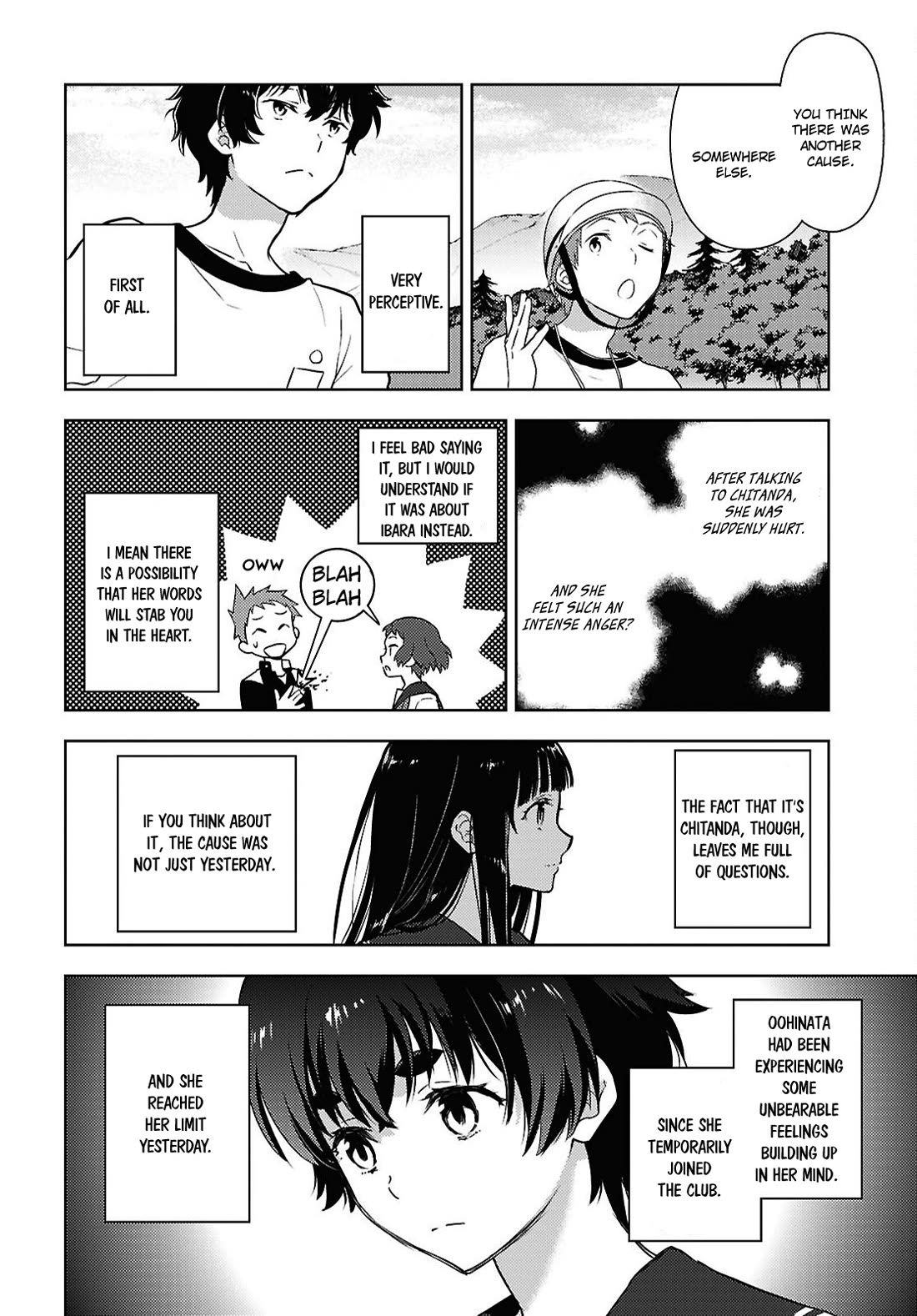 Hyouka Chapter 125 page 4 - Chapter 125: Too Long When Simply Running ③