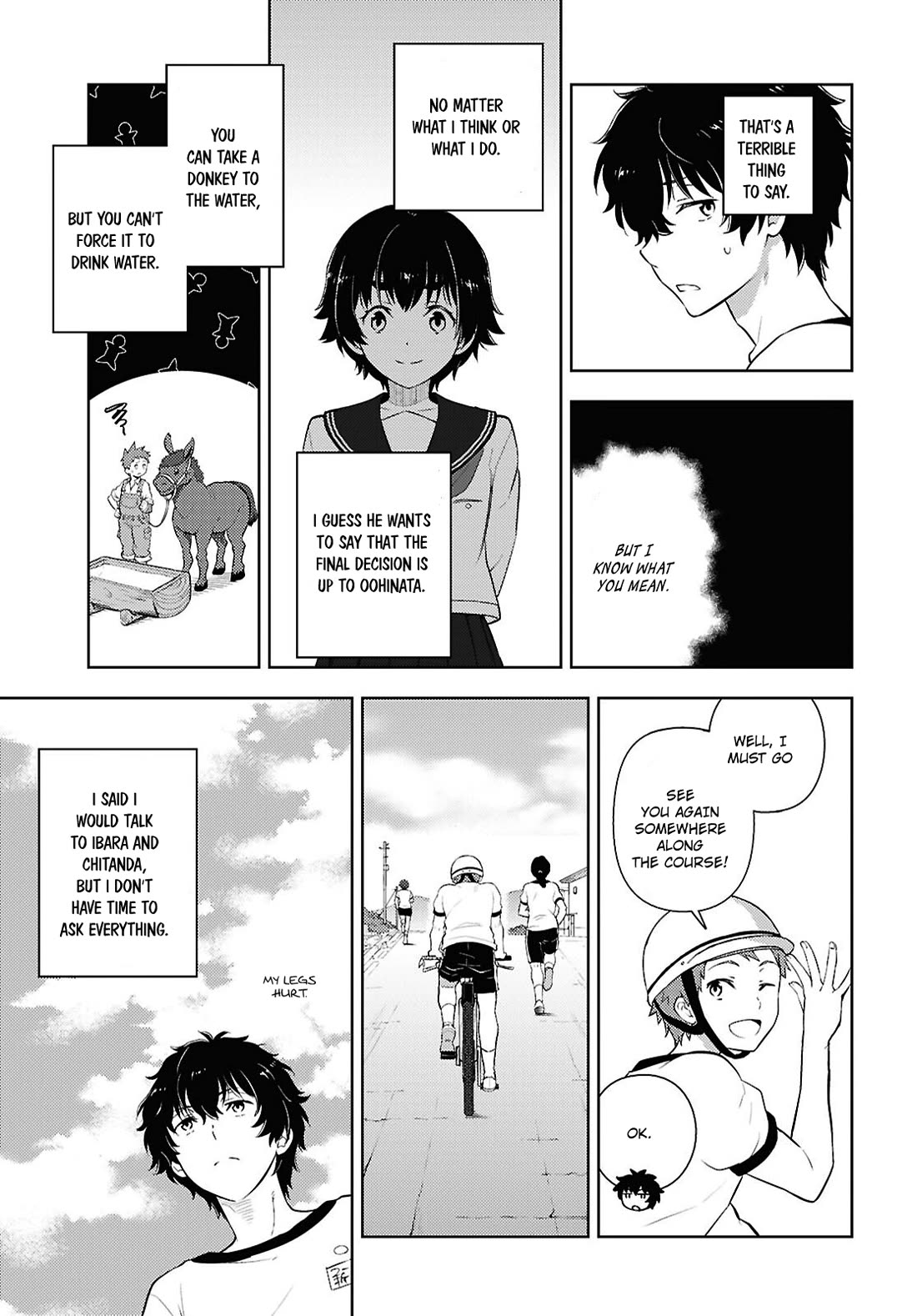 Hyouka Chapter 125 page 9 - Chapter 125: Too Long When Simply Running ③