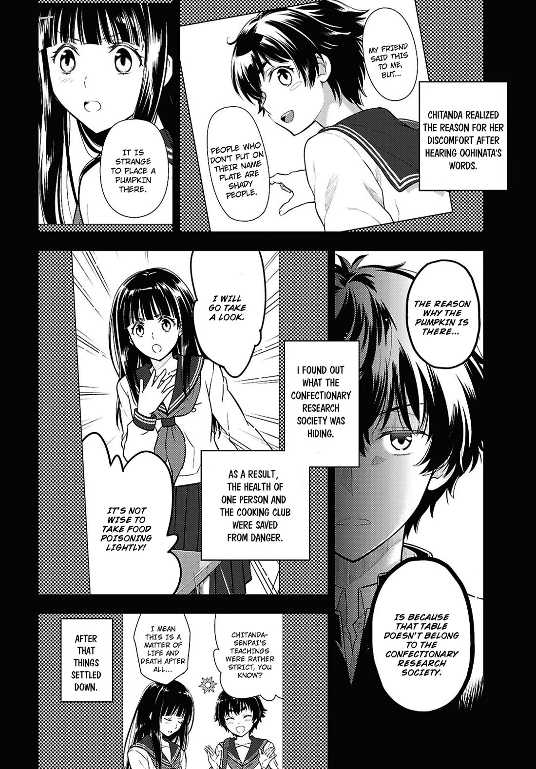 Hyouka Chapter 126 page 10 - Chapter 126: Too Long When Simply Running ④