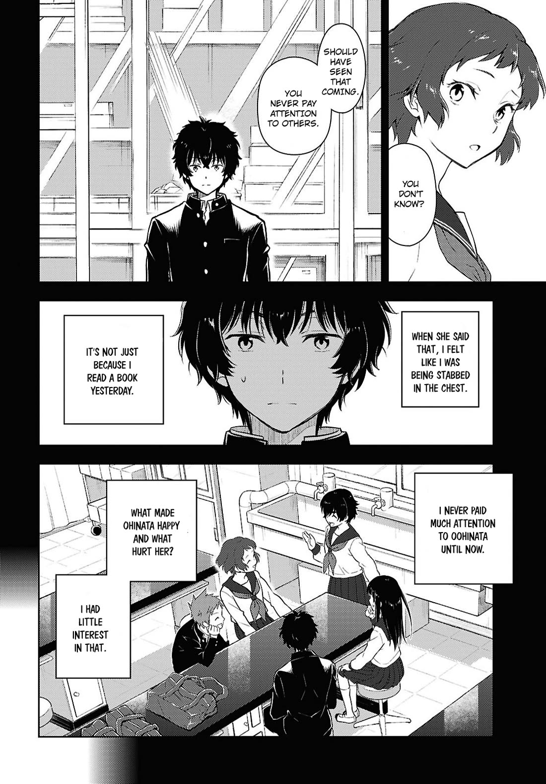 Hyouka Chapter 126 page 2 - Chapter 126: Too Long When Simply Running ④