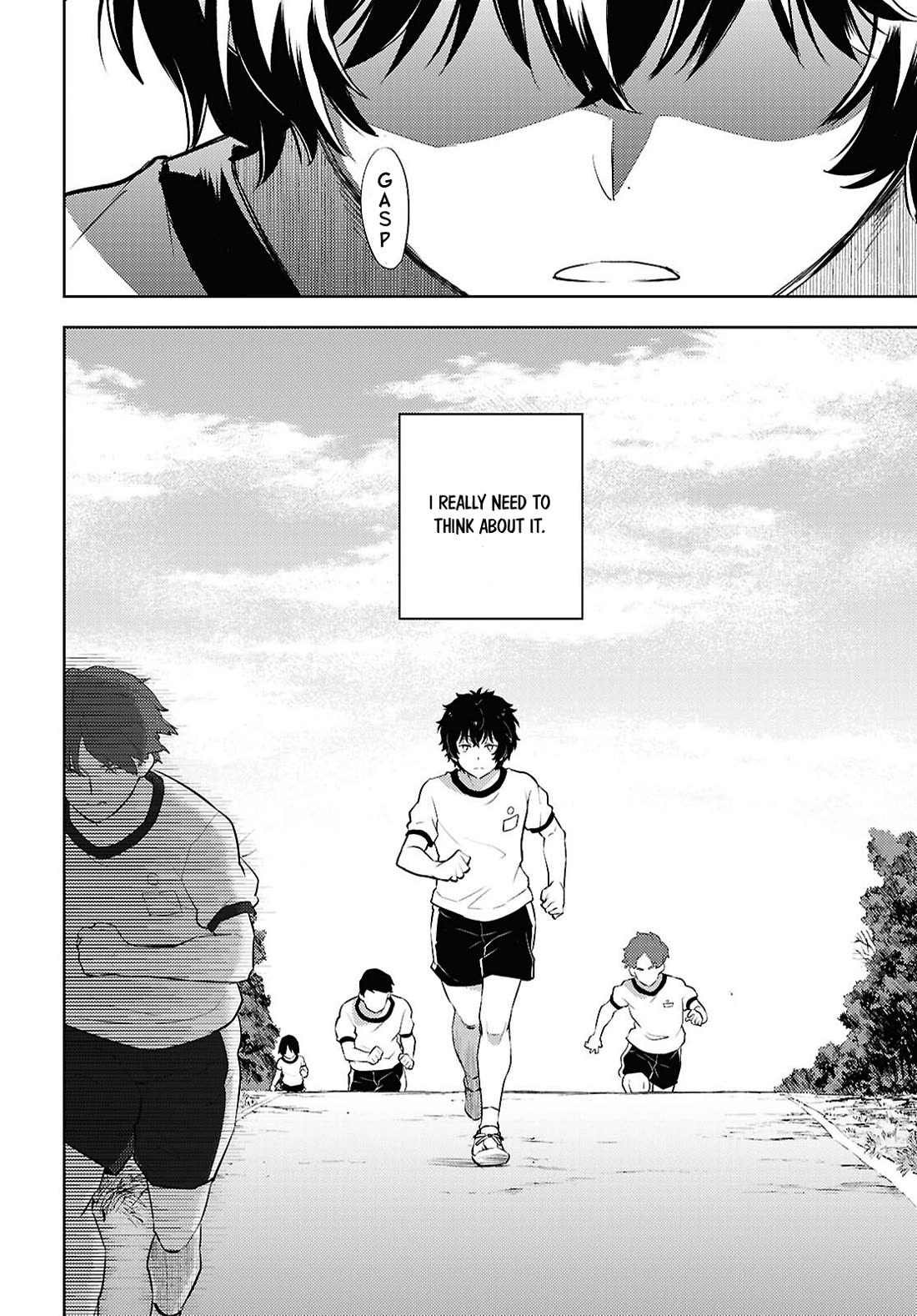 Hyouka Chapter 126 page 4 - Chapter 126: Too Long When Simply Running ④