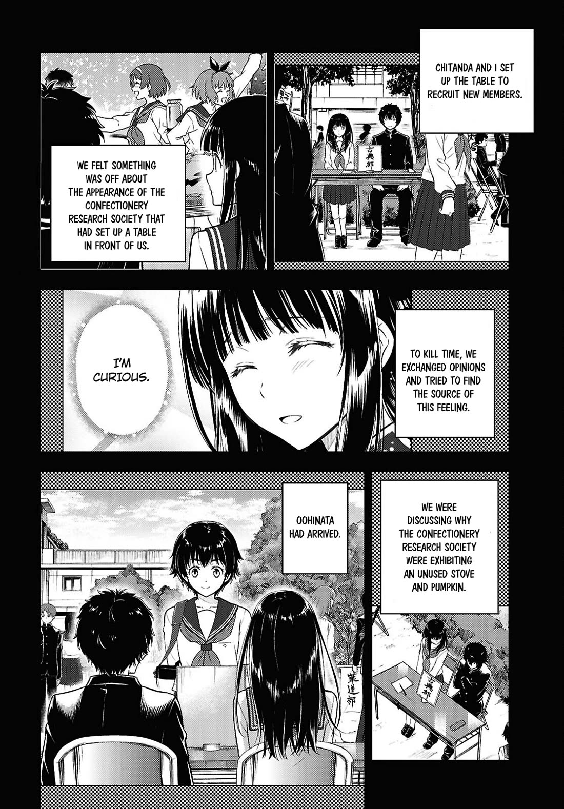 Hyouka Chapter 126 page 8 - Chapter 126: Too Long When Simply Running ④