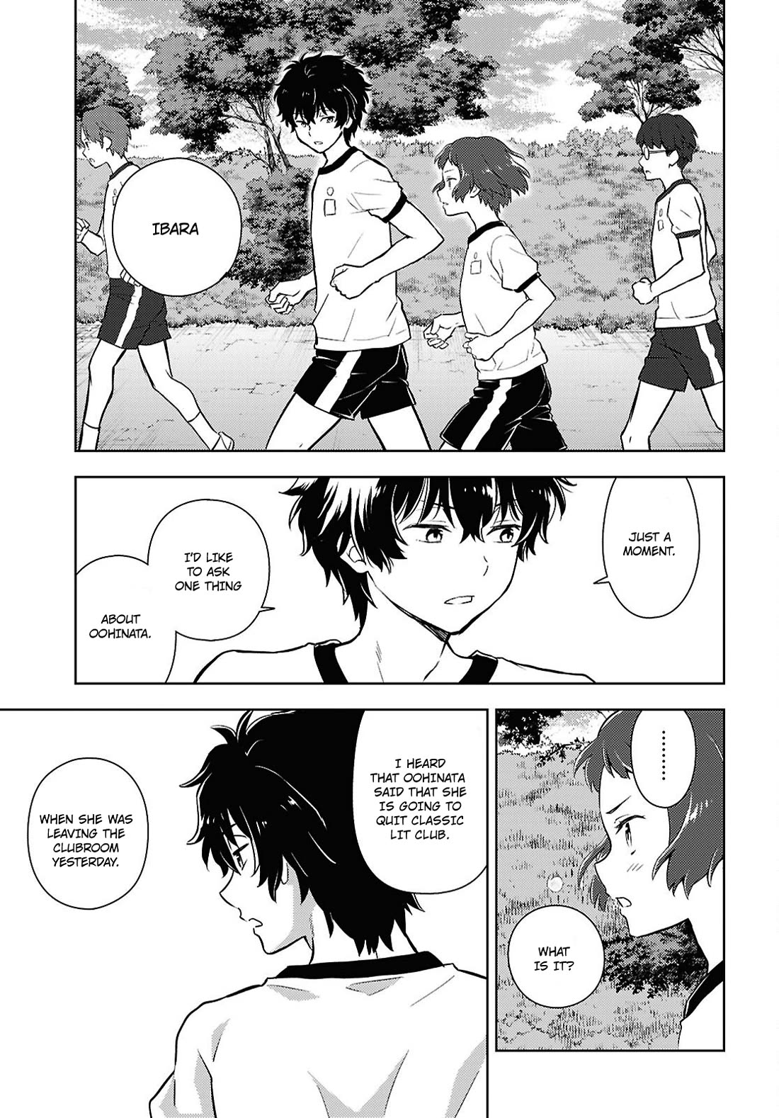 Hyouka Chapter 127 page 3 - Chapter 127: Too Long When Simply Running ⑤