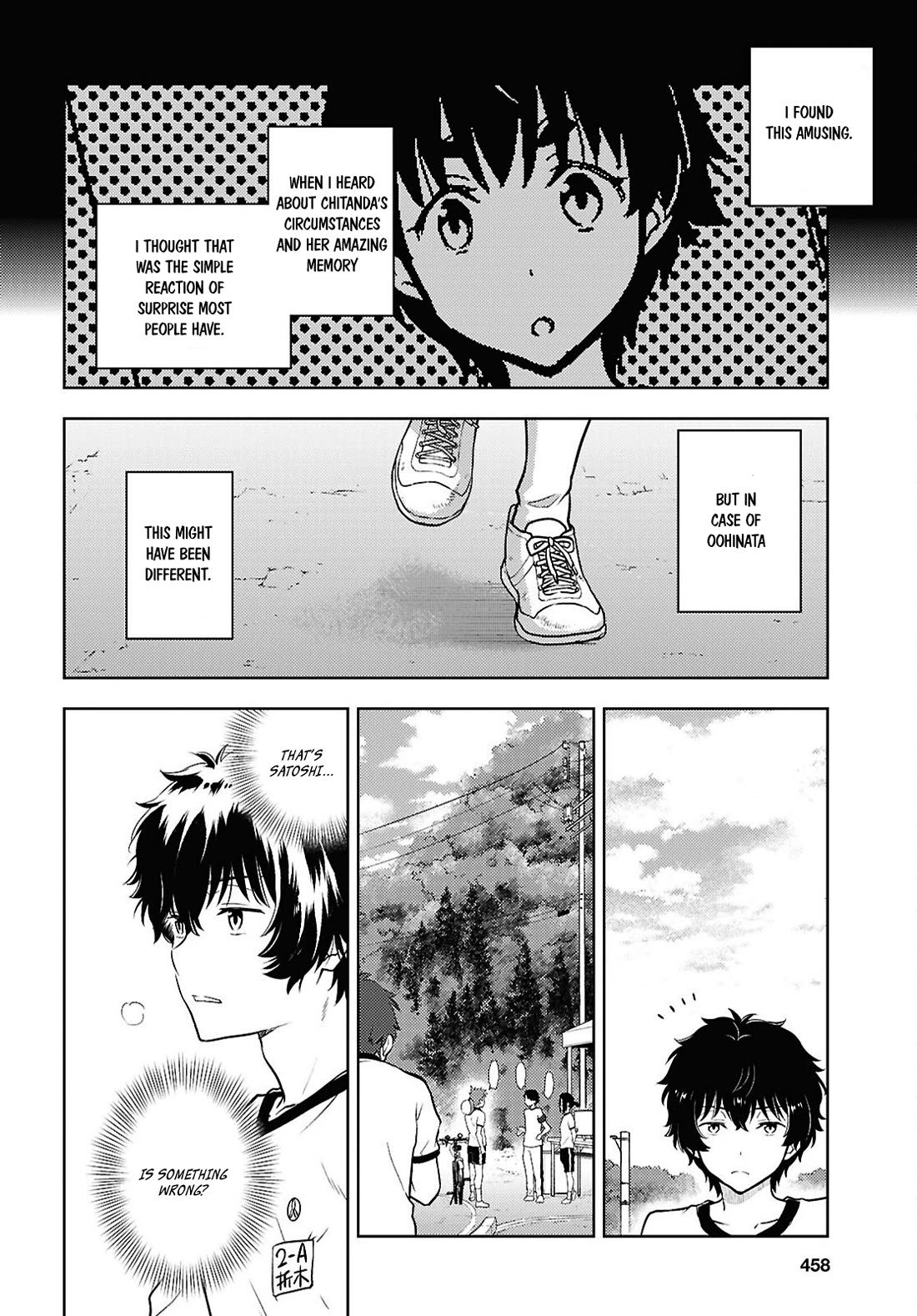 Hyouka Chapter 128 page 2 - Chapter 128: Too Long When Simply Running ⑥