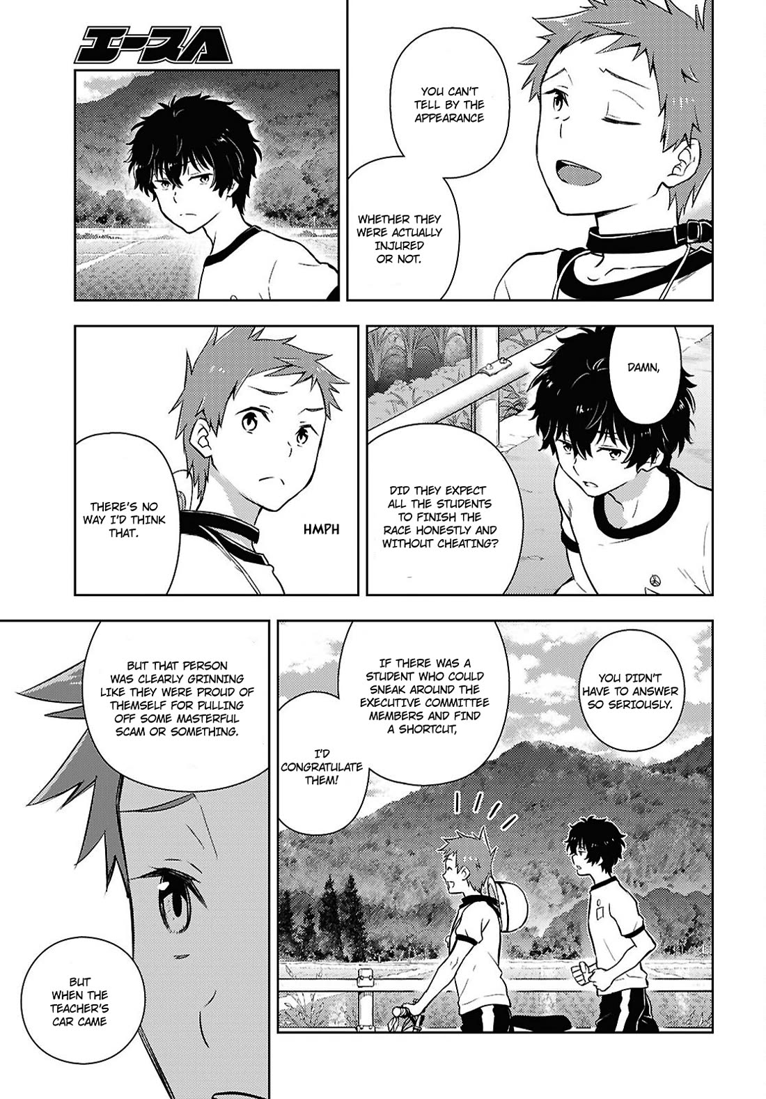 Hyouka Chapter 128 page 5 - Chapter 128: Too Long When Simply Running ⑥