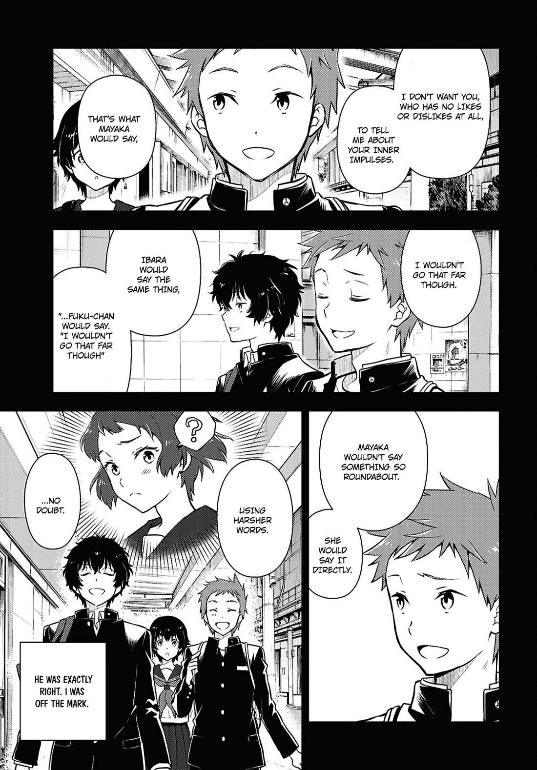 Hyouka Chapter 129 page 3 - Chapter 129: Ask The Right Question ①