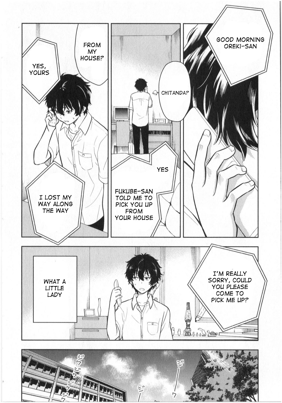 Hyouka Chapter 13 page 10 - Chapter 13: The Murder In The Abandoned Village of Furuoka