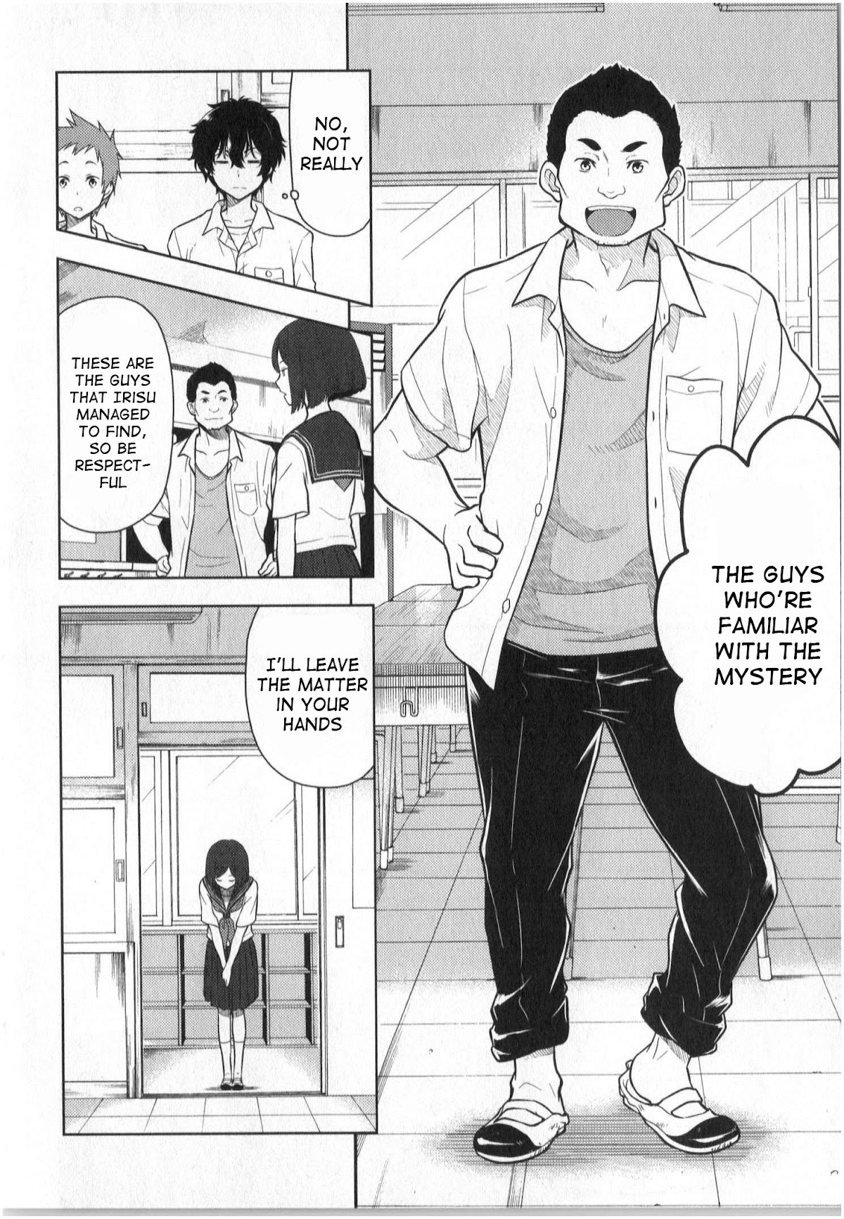 Hyouka Chapter 13 page 16 - Chapter 13: The Murder In The Abandoned Village of Furuoka