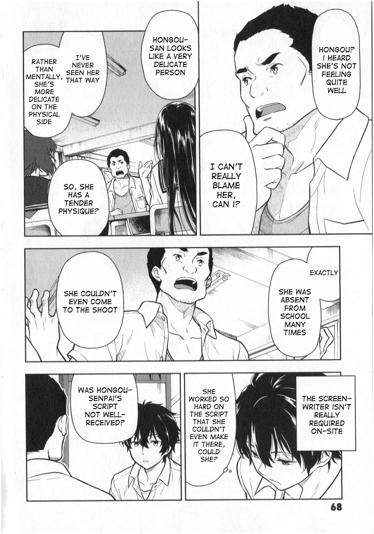 Hyouka Chapter 13 page 20 - Chapter 13: The Murder In The Abandoned Village of Furuoka