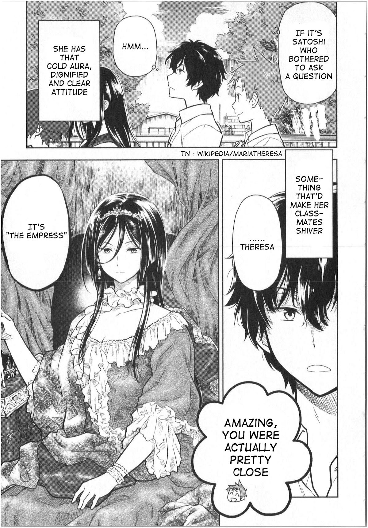 Hyouka Chapter 13 page 3 - Chapter 13: The Murder In The Abandoned Village of Furuoka