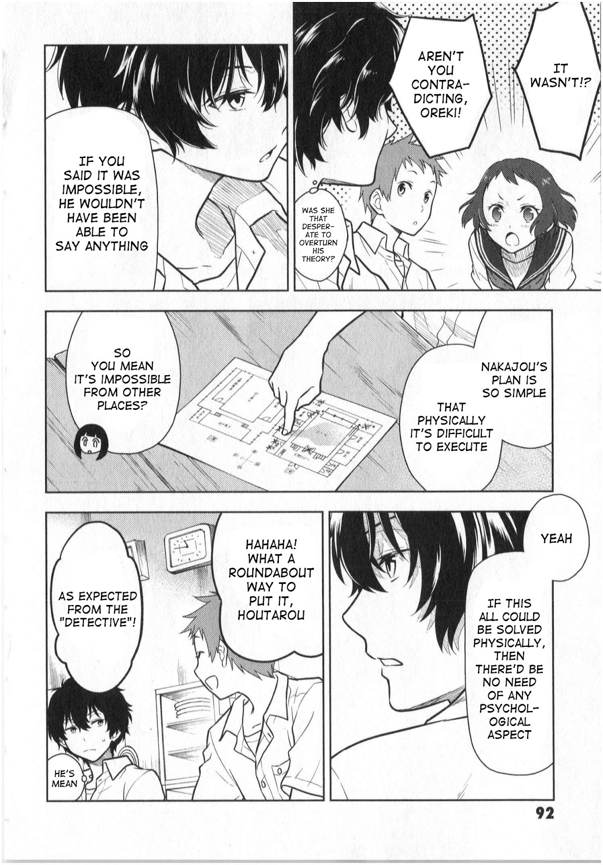 Hyouka Chapter 13 page 44 - Chapter 13: The Murder In The Abandoned Village of Furuoka