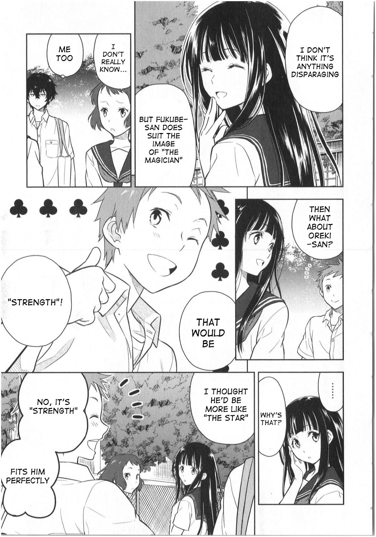 Hyouka Chapter 13 page 7 - Chapter 13: The Murder In The Abandoned Village of Furuoka