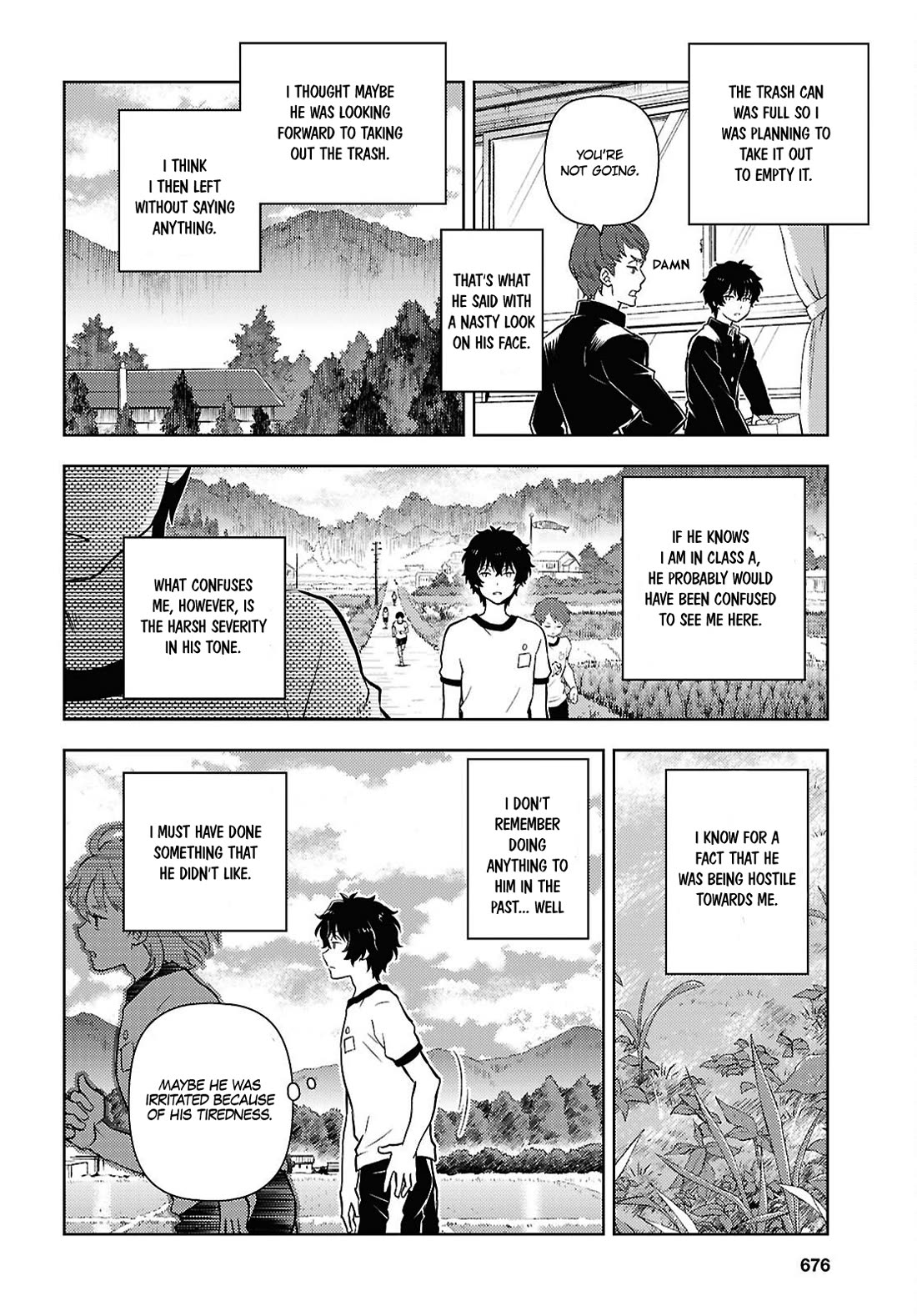 Hyouka Chapter 131 page 4 - Chapter 131: Easier to Just Let Go ①