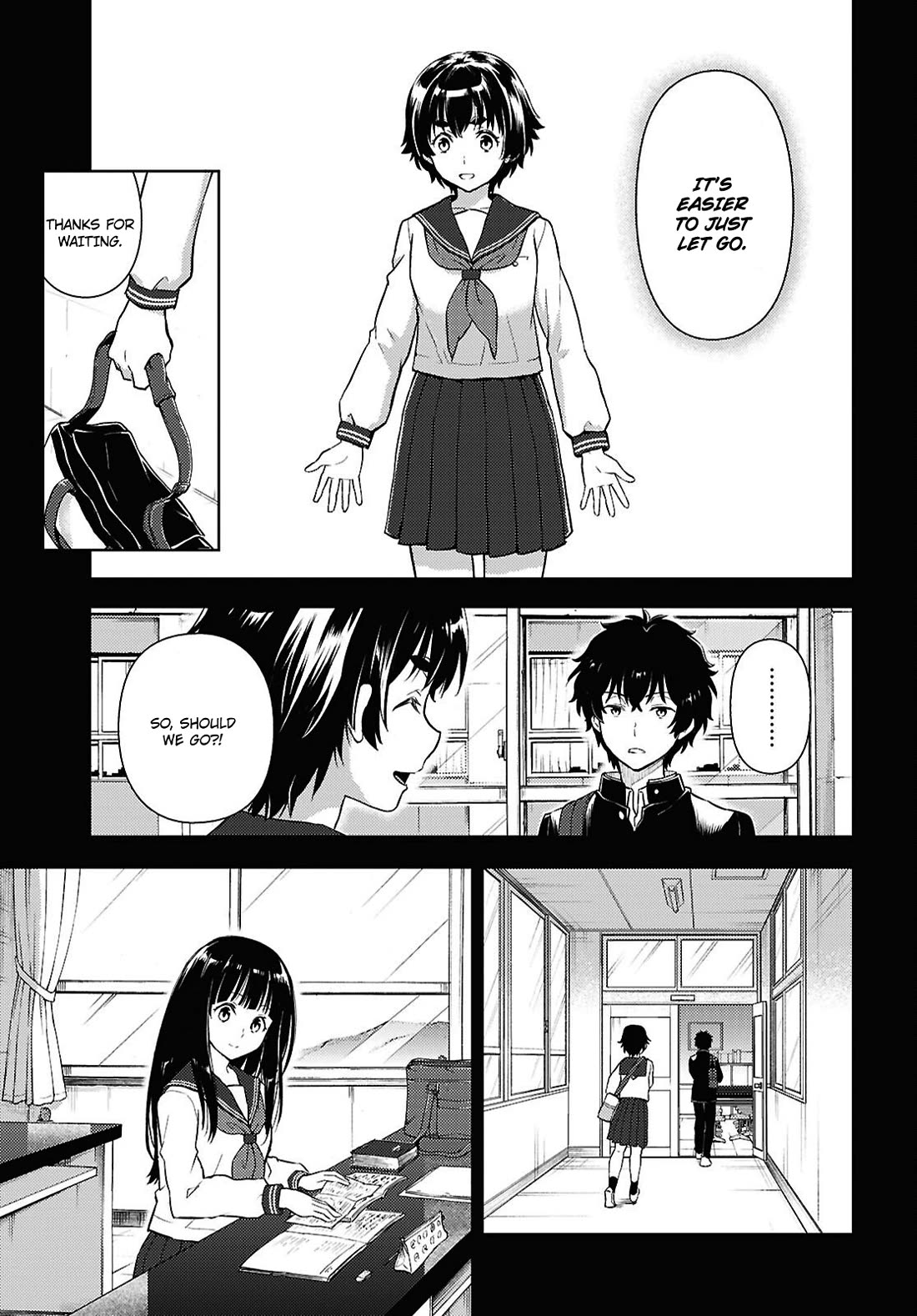 Hyouka Chapter 133 page 3 - Chapter 133: Easier to Just Let Go ➂