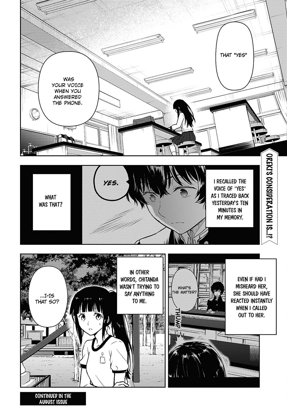 Hyouka Chapter 135 page 11 - Chapter 135: Easier to Just Let Go ⑤
