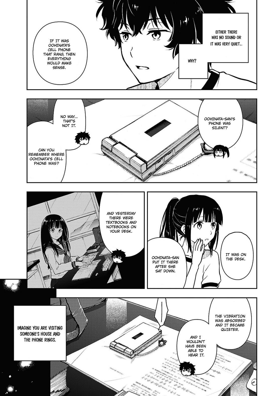 Hyouka Chapter 136 page 3 - Chapter 136: Easier to Just Let Go ⑥