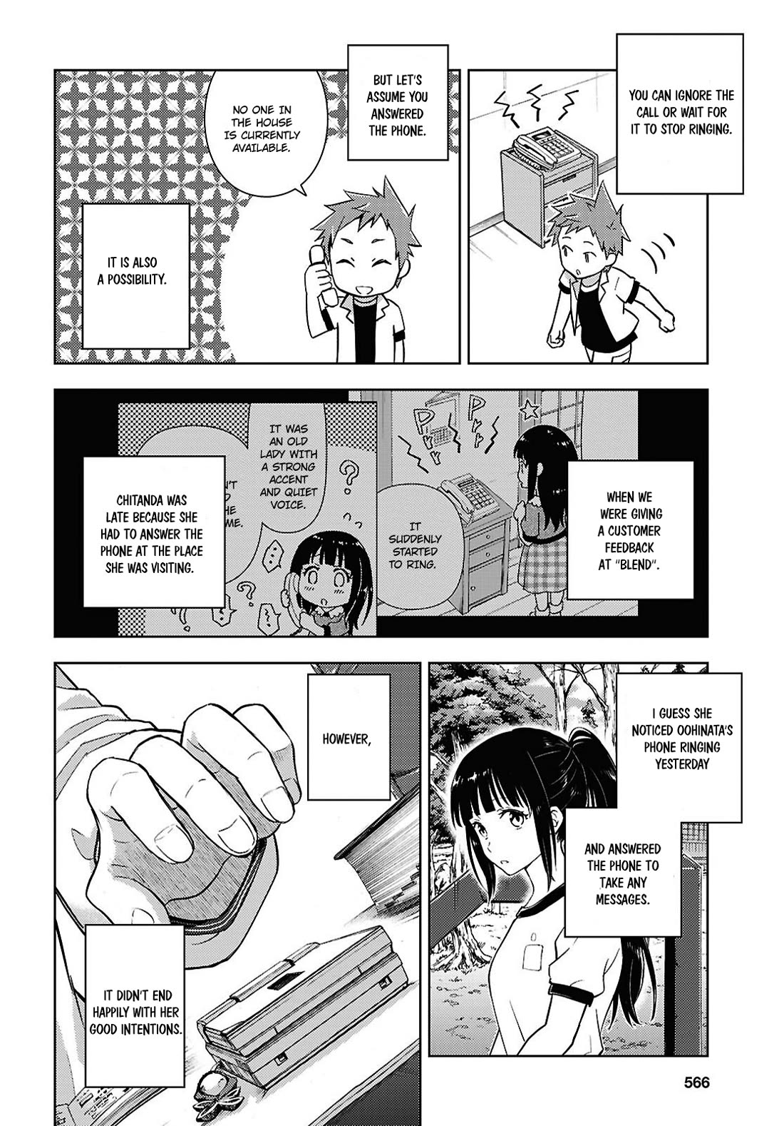 Hyouka Chapter 136 page 4 - Chapter 136: Easier to Just Let Go ⑥