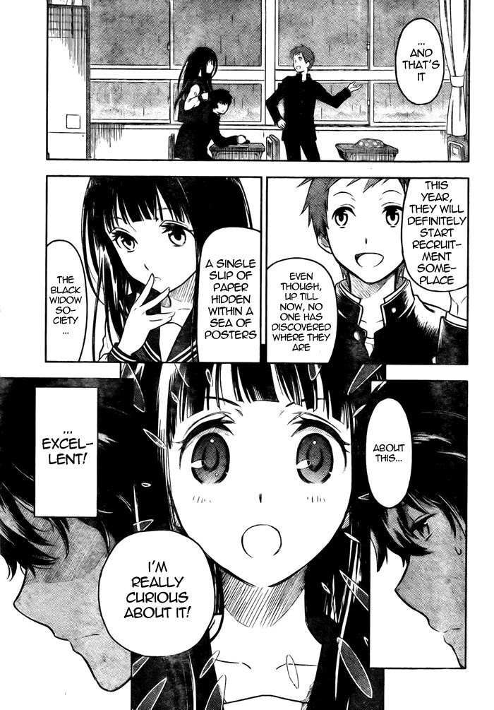 Hyouka Chapter 2 page 18 - Chapter 2 : The Things I Must Do, I Do Quickly And Simply