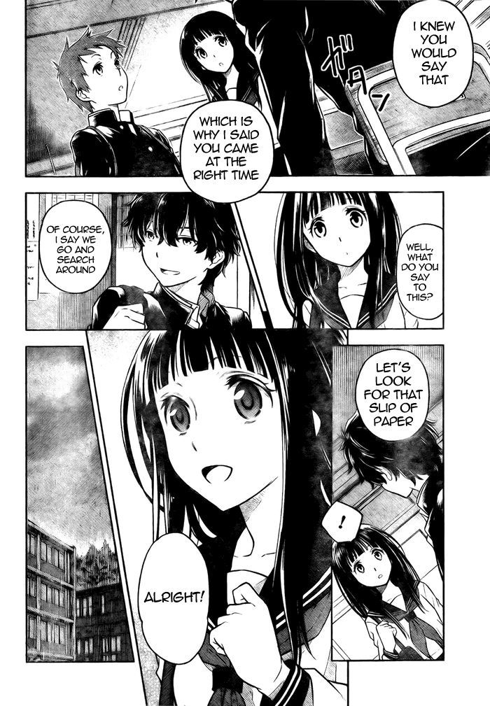 Hyouka Chapter 2 page 19 - Chapter 2 : The Things I Must Do, I Do Quickly And Simply