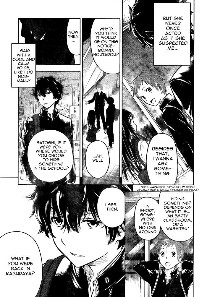 Hyouka Chapter 2 page 28 - Chapter 2 : The Things I Must Do, I Do Quickly And Simply