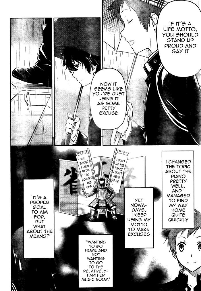 Hyouka Chapter 2 page 37 - Chapter 2 : The Things I Must Do, I Do Quickly And Simply