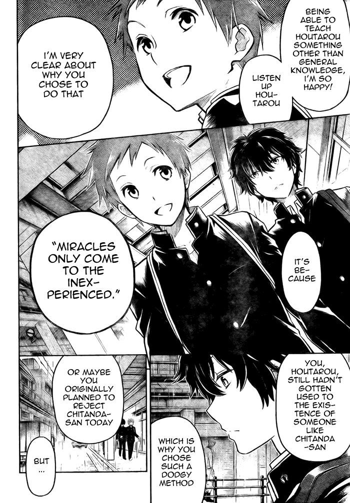 Hyouka Chapter 2 page 39 - Chapter 2 : The Things I Must Do, I Do Quickly And Simply