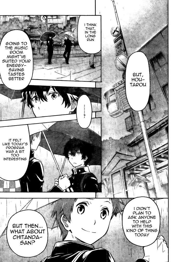 Hyouka Chapter 2 page 42 - Chapter 2 : The Things I Must Do, I Do Quickly And Simply