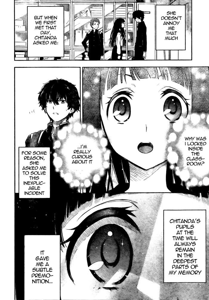 Hyouka Chapter 2 page 5 - Chapter 2 : The Things I Must Do, I Do Quickly And Simply