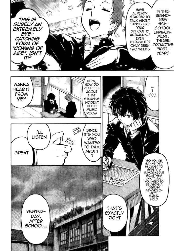 Hyouka Chapter 2 page 7 - Chapter 2 : The Things I Must Do, I Do Quickly And Simply