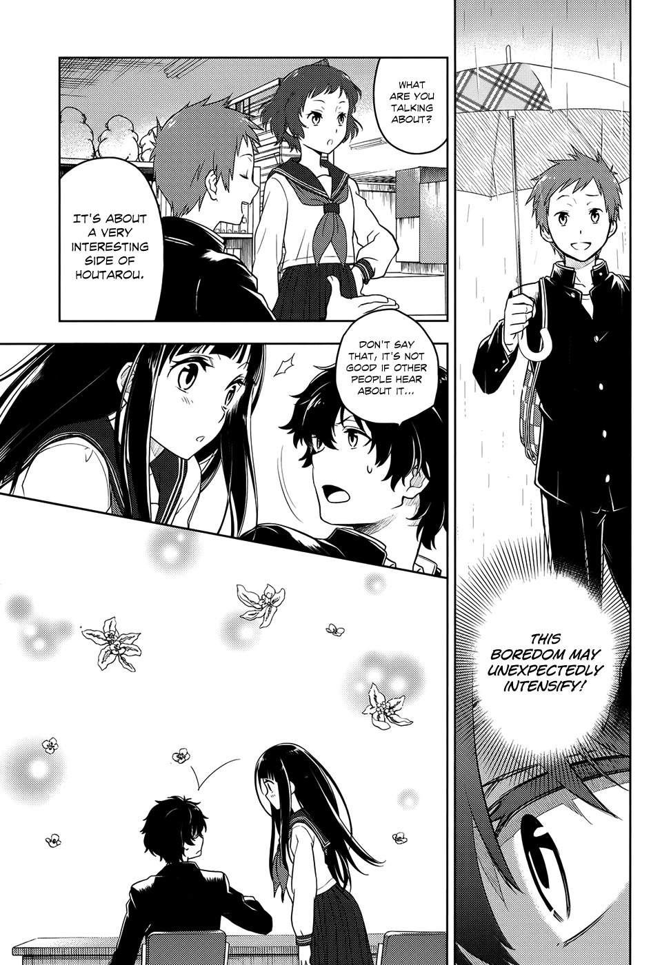Hyouka Chapter 3 page 27 - Chapter 3 : The Famed Classics Club's Activities â‘