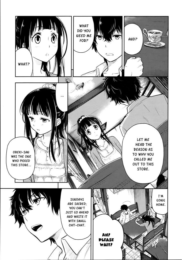 Hyouka Chapter 4 page 35 - Chapter 4 : The Famed Activities of the Classics Club 2