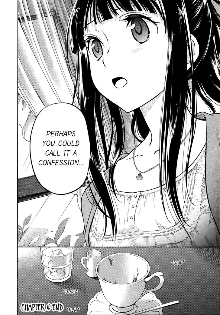 Hyouka Chapter 4 page 38 - Chapter 4 : The Famed Activities of the Classics Club 2
