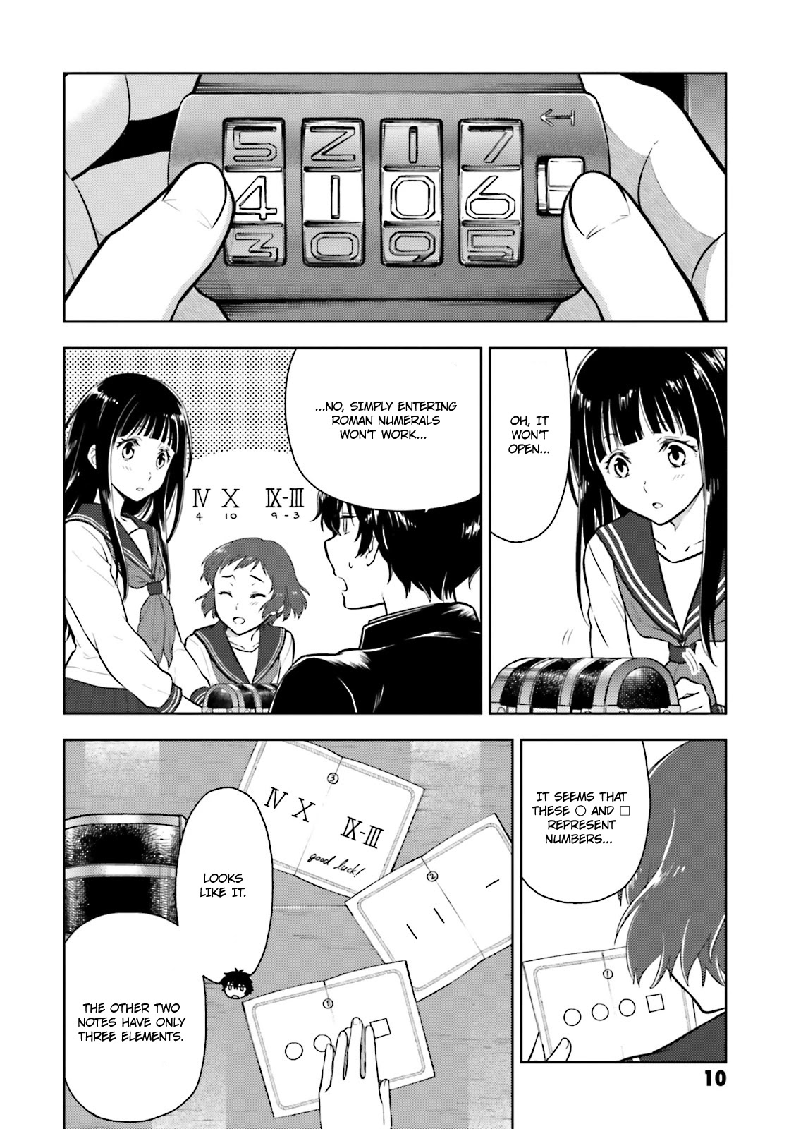 Hyouka Chapter 43 page 11 - Chapter 43: Christmas is Inside the Box