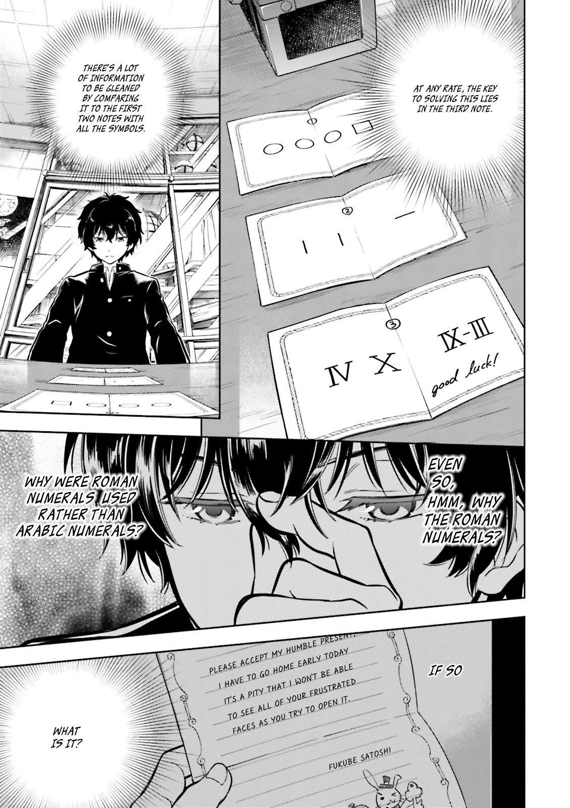 Hyouka Chapter 43 page 14 - Chapter 43: Christmas is Inside the Box