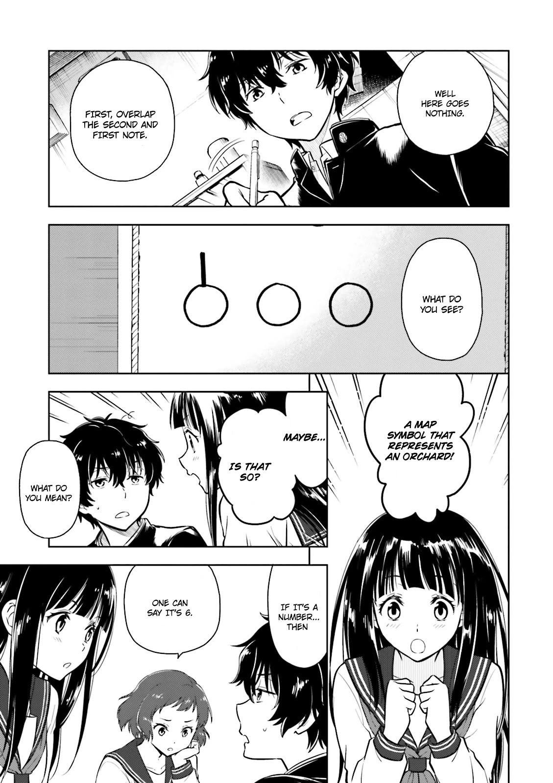Hyouka Chapter 43 page 16 - Chapter 43: Christmas is Inside the Box