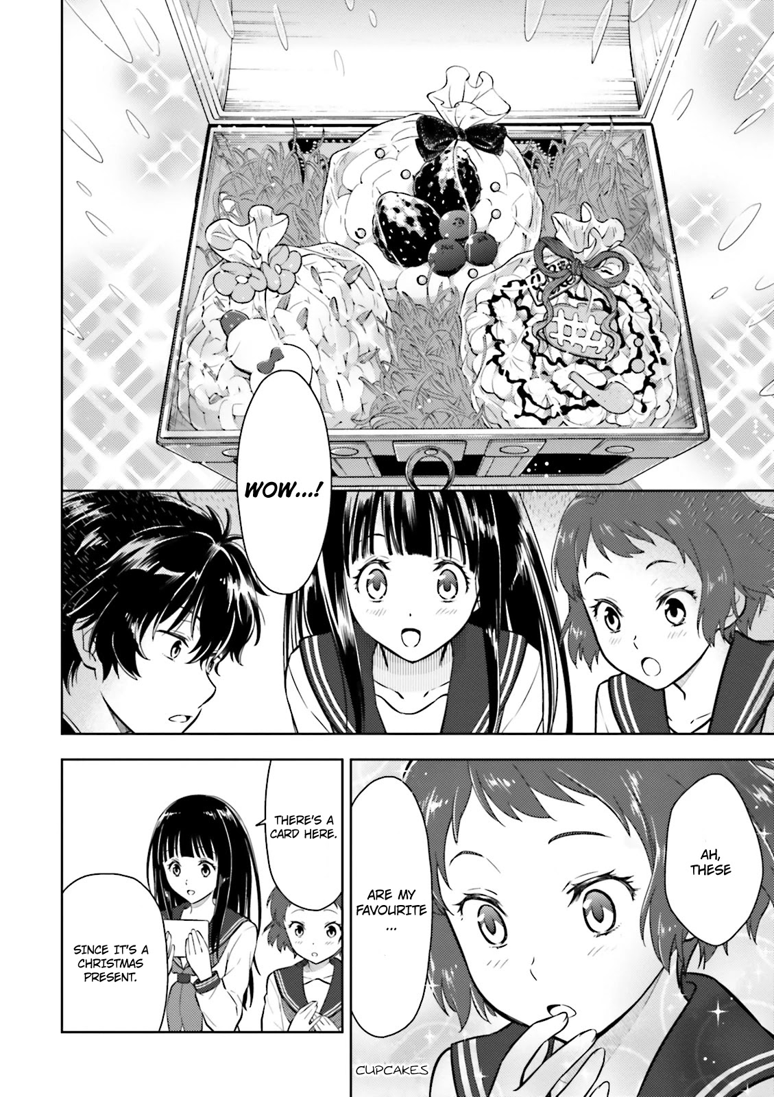 Hyouka Chapter 43 page 21 - Chapter 43: Christmas is Inside the Box