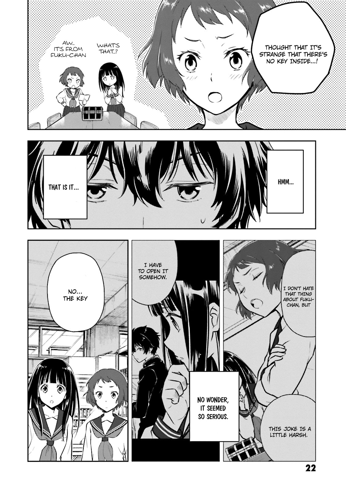 Hyouka Chapter 43 page 23 - Chapter 43: Christmas is Inside the Box