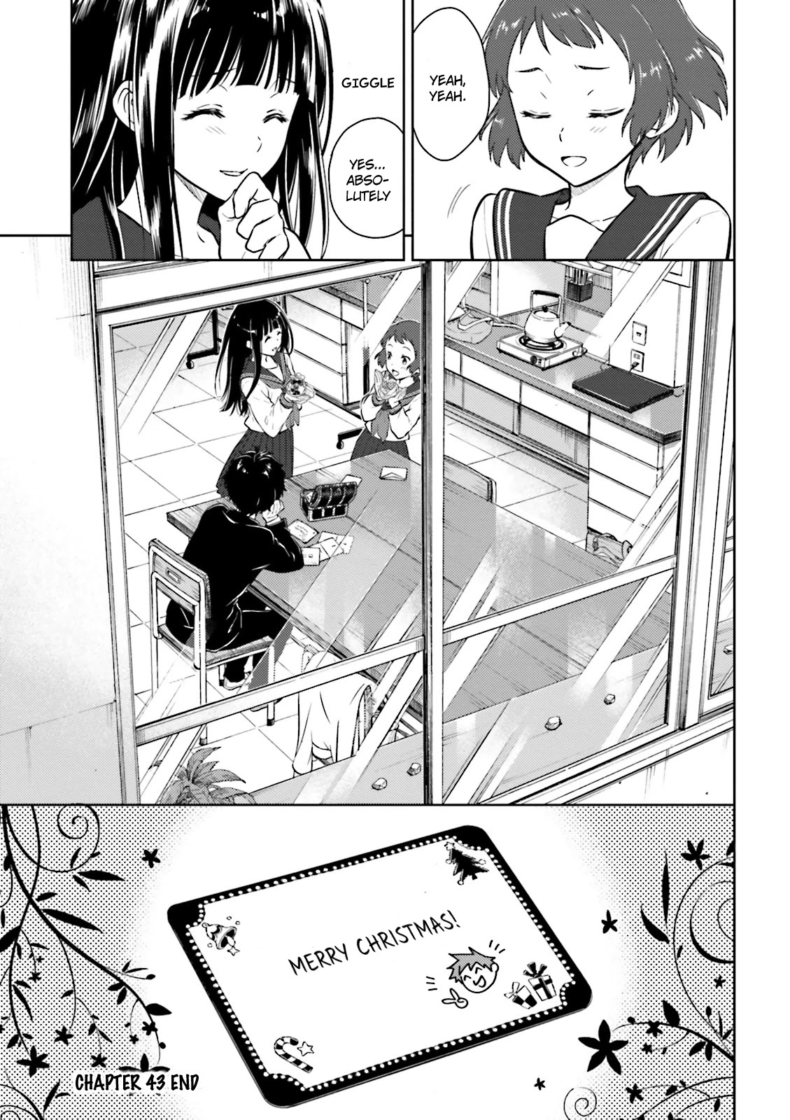 Hyouka Chapter 43 page 25 - Chapter 43: Christmas is Inside the Box