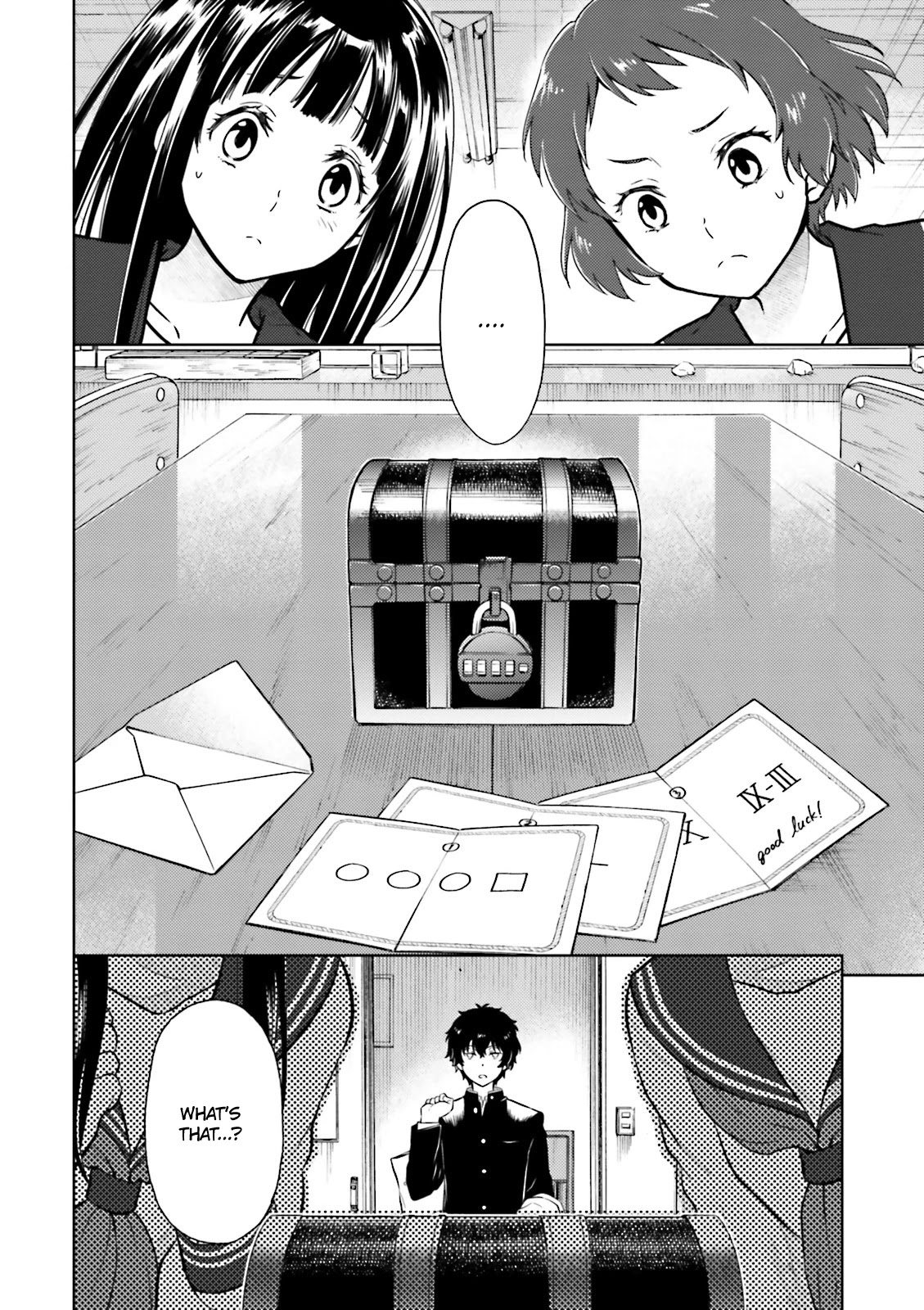 Hyouka Chapter 43 page 5 - Chapter 43: Christmas is Inside the Box