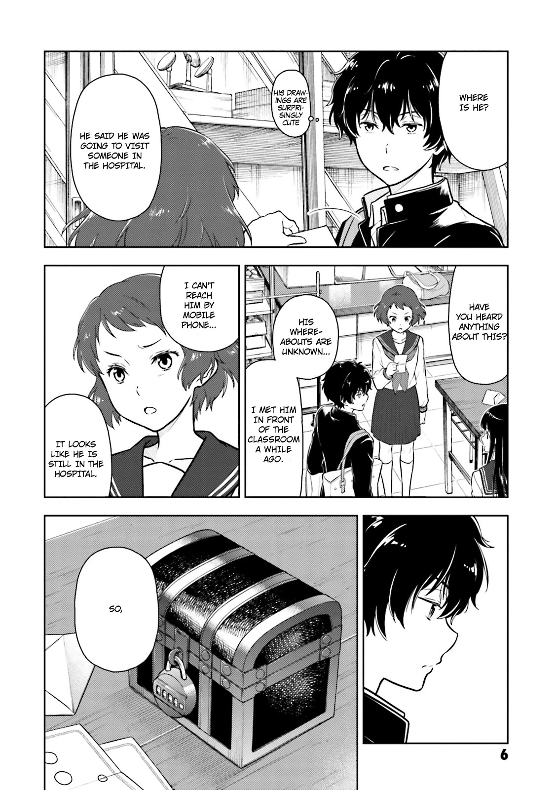 Hyouka Chapter 43 page 7 - Chapter 43: Christmas is Inside the Box