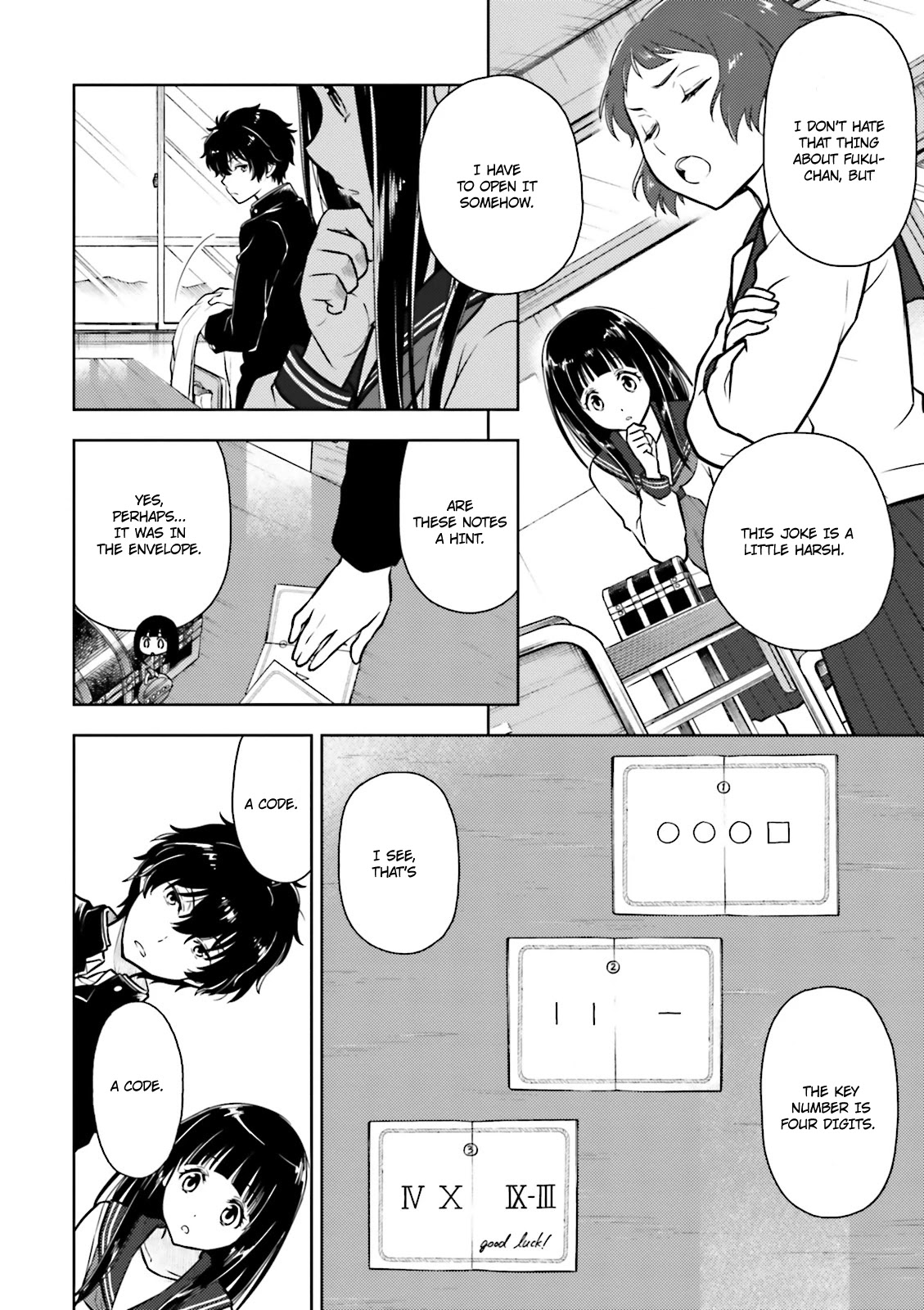 Hyouka Chapter 43 page 9 - Chapter 43: Christmas is Inside the Box