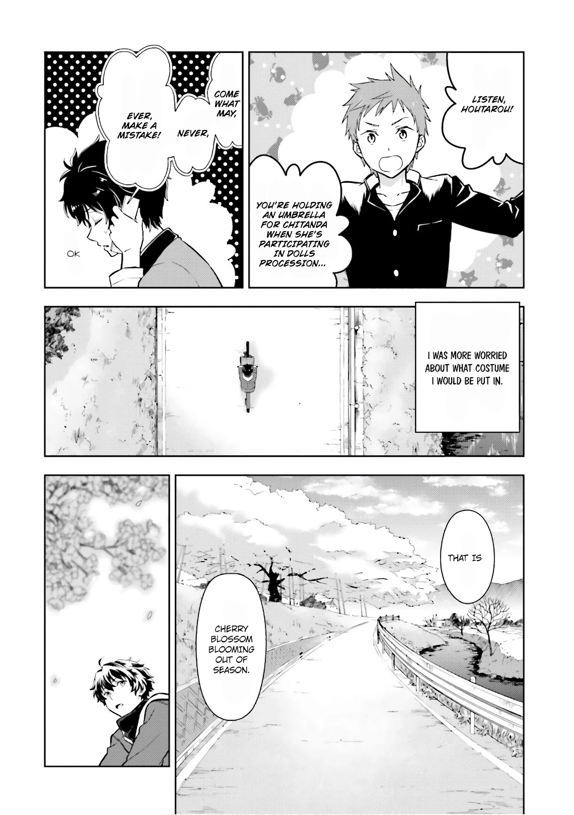 Hyouka Chapter 49 page 12 - Chapter 49: The Doll That Took A Detour ①