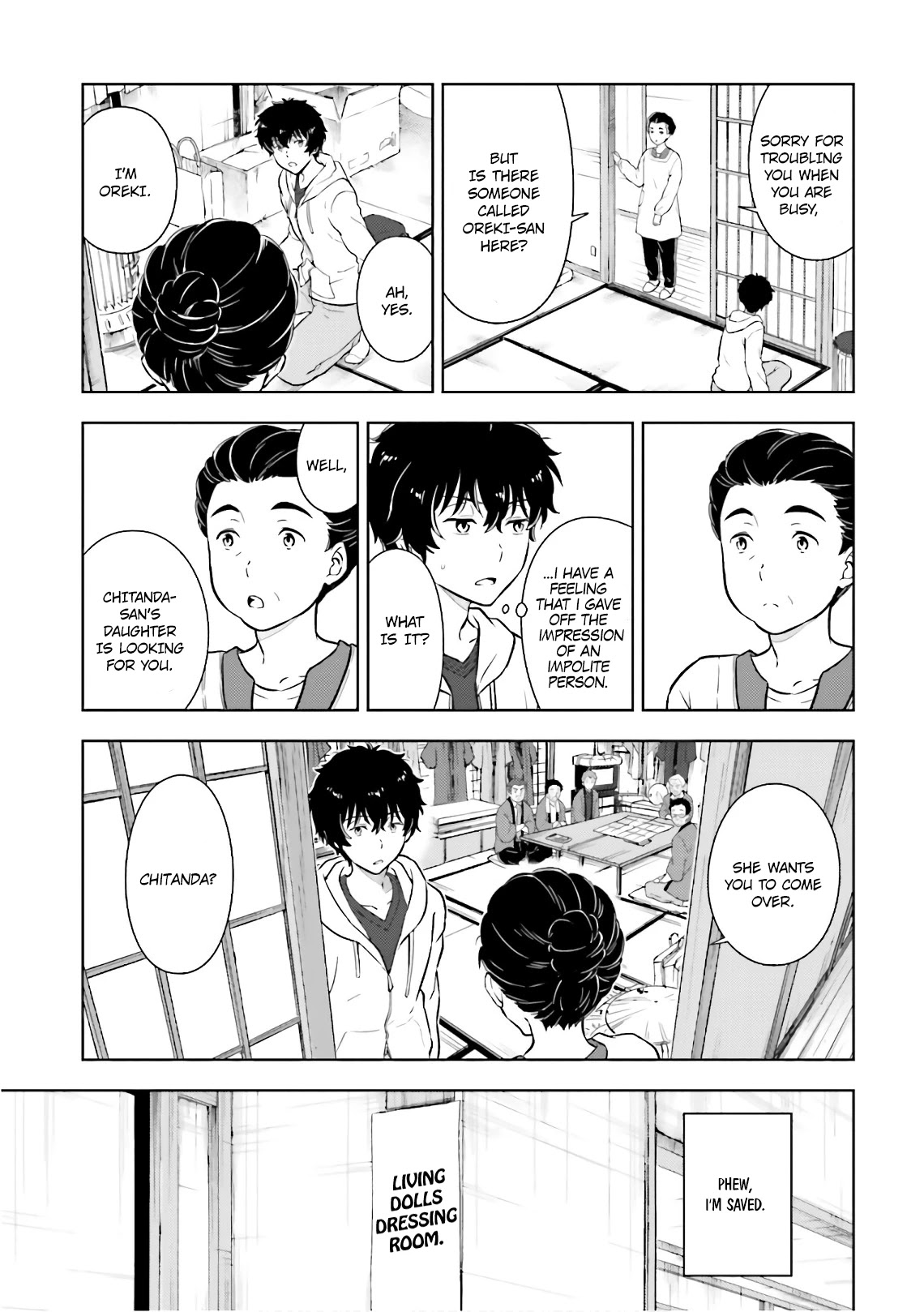 Hyouka Chapter 49 page 33 - Chapter 49: The Doll That Took A Detour ①