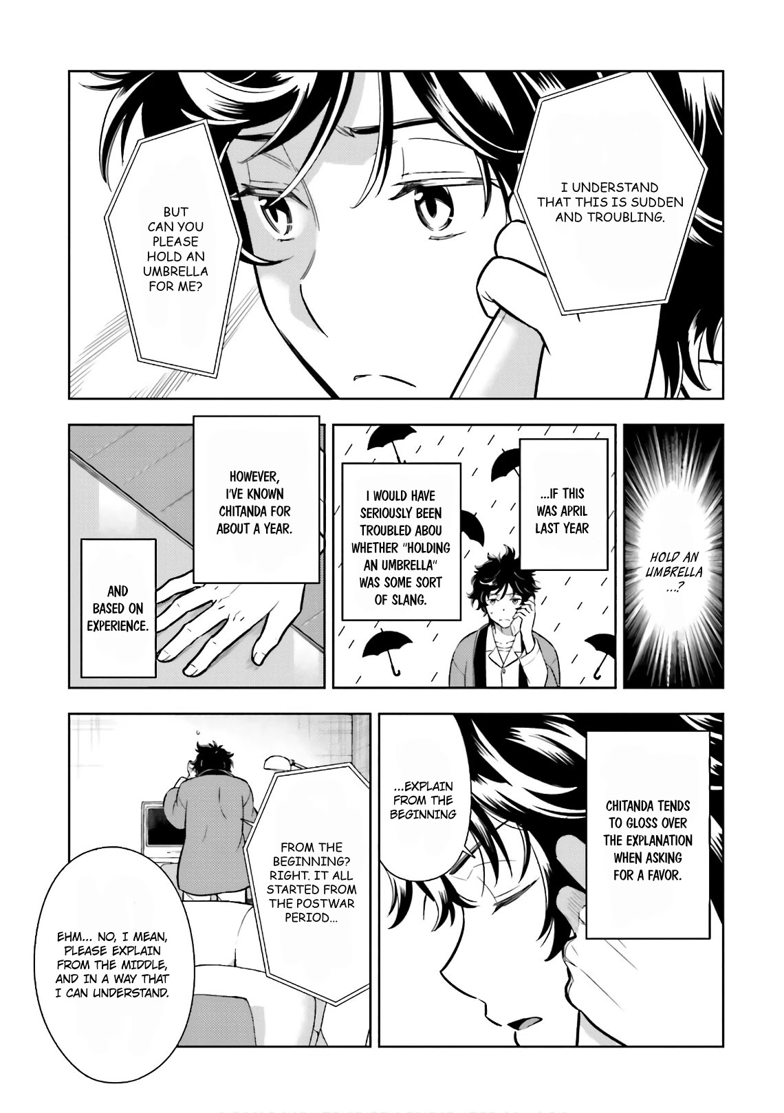 Hyouka Chapter 49 page 7 - Chapter 49: The Doll That Took A Detour ①