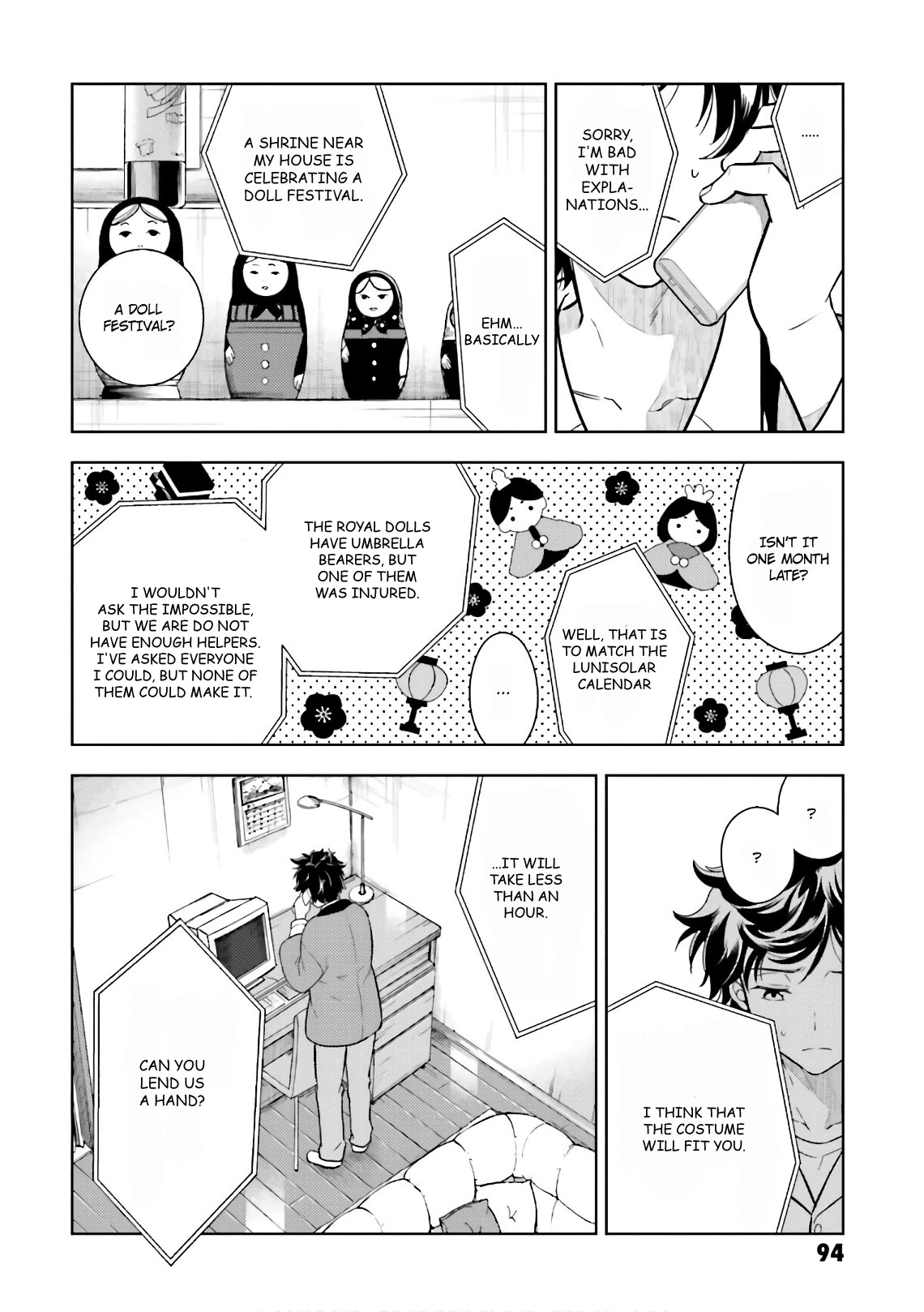Hyouka Chapter 49 page 8 - Chapter 49: The Doll That Took A Detour ①